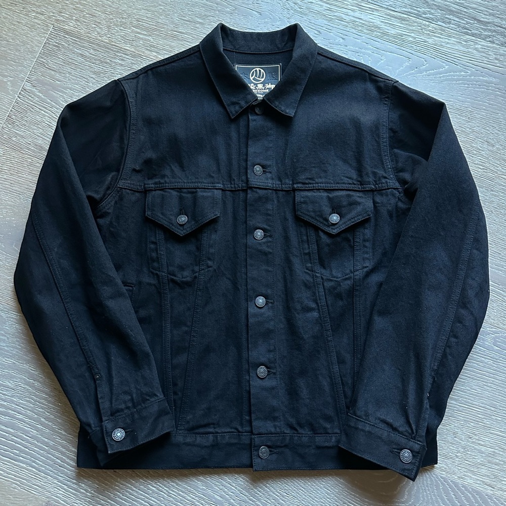 Studio d’Artisan D4609 13.5oz Kurozome Selvedge Denim Jacket